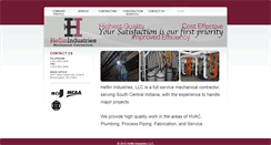 Desktop Screenshot of heflinind.com